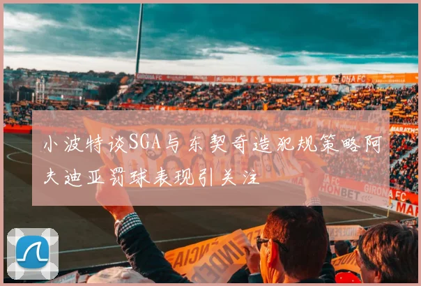 小波特谈SGA与东契奇造犯规策略阿夫迪亚罚球表现引关注